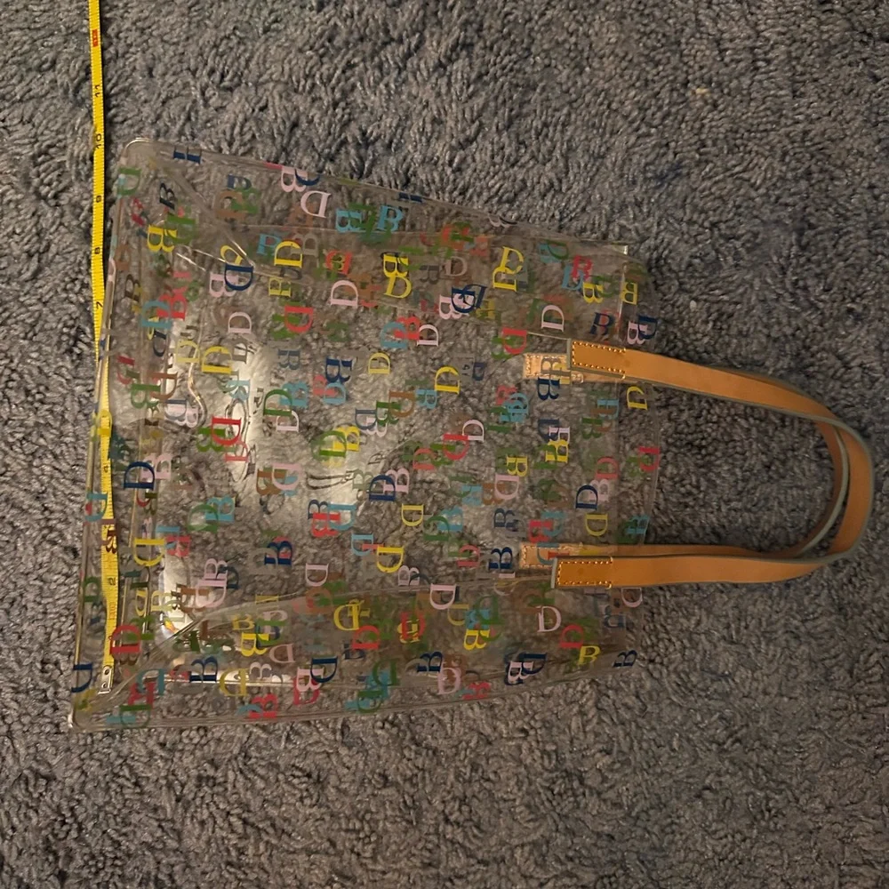 Dooney and Bourke clear plastic handbag - Picture 4 of 5